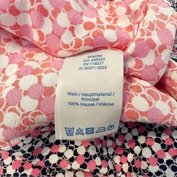 Boden Mollie Dot Circle Print Dress - 4 - Picture 8 of 16